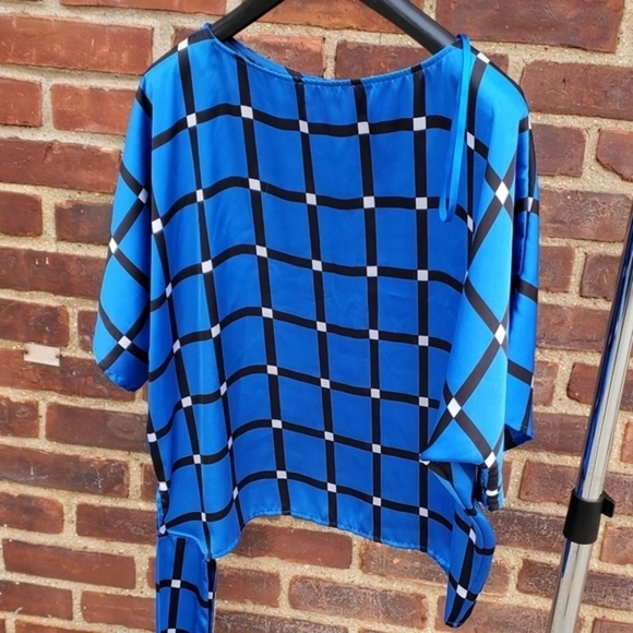 Michael Michael Kors blue blouse M..XL - Picture 4 of 14